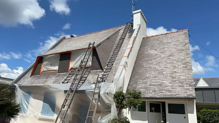 hydrofuge toiture maison bretonne avant